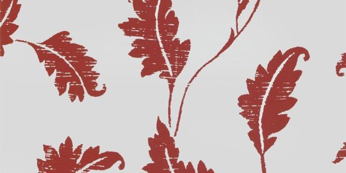 1000x1000 Designer Selection Willow Wallpaper Silver Grey / Red (01249WILLO)