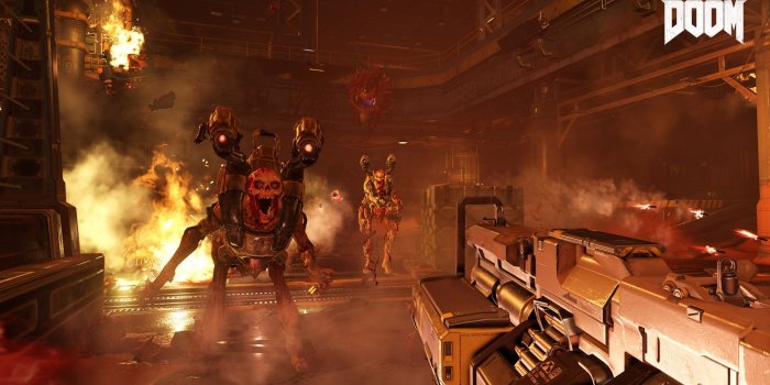 1920x1080 Free Doom (2016) Wallpaper in 1920x1080 | Doom soundtrack