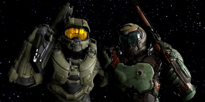 5000x2812 Doom (game), Video games, Doom 2016 HD Wallpapers / Desktop