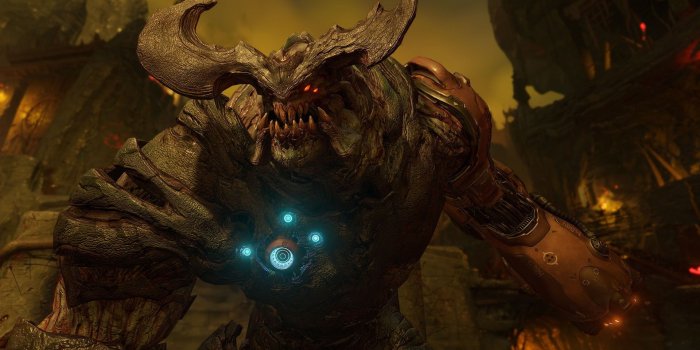 1920x1080 Gray monster digital wallpaper, Doom (game), Doom 4, Id