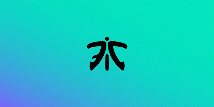 1920x1080 LEC, #blue, #Fnatic, #cyan, #gradient, #logo | 1920x1080