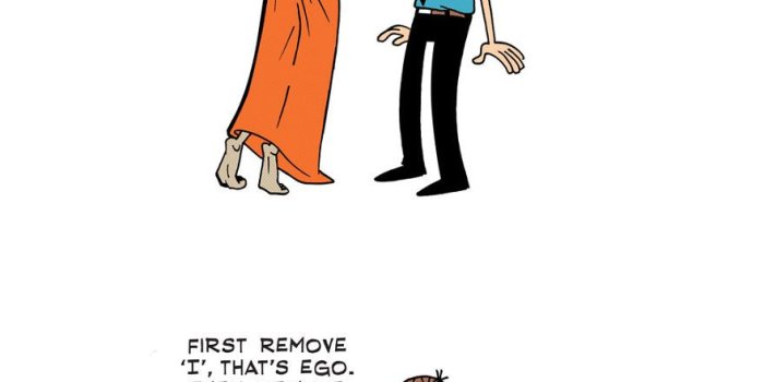 880x2813 Inspirational Quotes By Famous People Adapted Into Cartoons