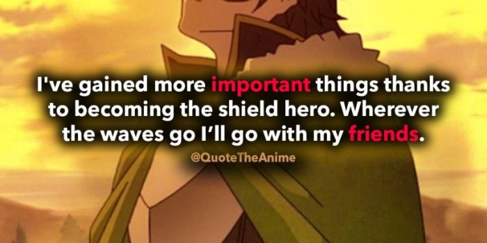 819x1024 17+ Powerful Rising of the Shield Hero Quotes (Wallpaper)