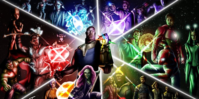 3840x2160 Avengers Infinity War Poster Digital Painting 4k movies