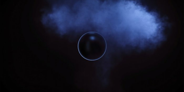 5600x3152 Download wallpaper 5600x3152 ball, sphere, smoke, cloud