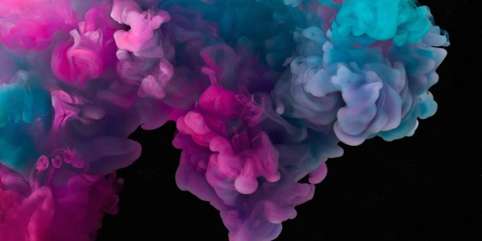 2048x1085 Download 2048x1085 Smoke Cloud, Colorful, Vibrant, Gradient
