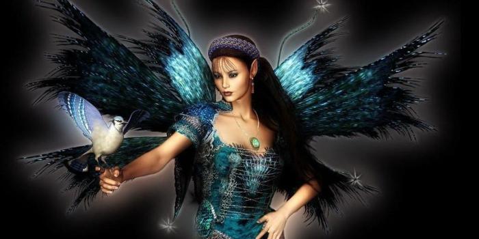 1400x1050 Beautiful Winter Angel | Fairy Angel HD Wallpaper | Fairy