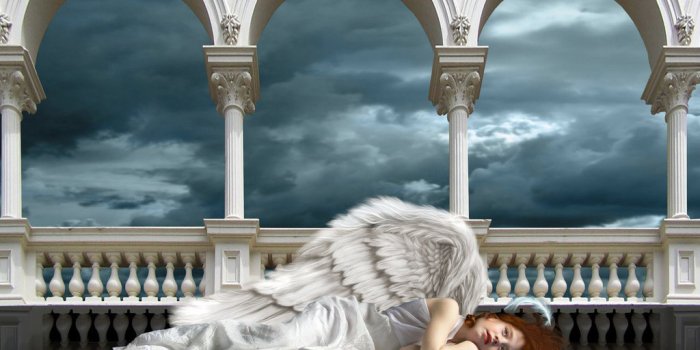 1024x768 Fragile Angel Wallpaper - Angels And Fairies Wallpaper