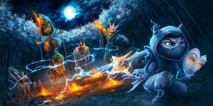 1600x900 Free download Kennen League of Legends Art 3k Wallpaper HD