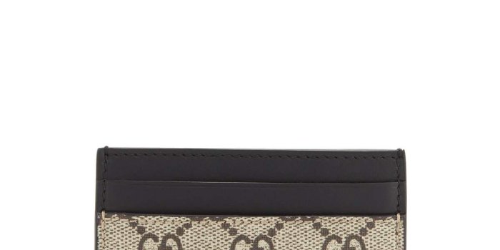 1200x1500 Bestiary Tiger-Print GG Supreme Card Case