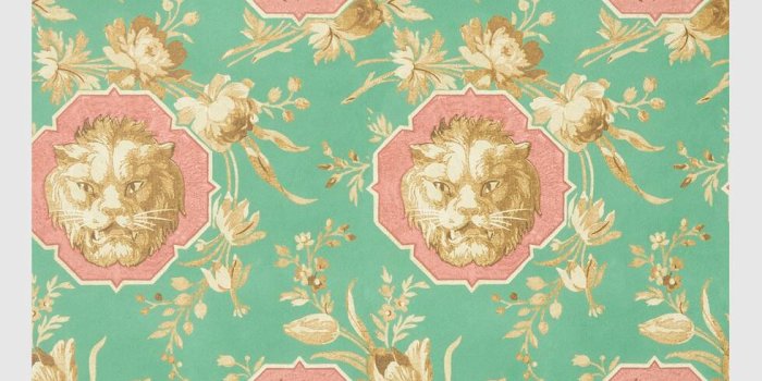 980x980 Grotesque Garden print wallpaper