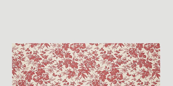 1455x2000 Gucci Herbarium Wallpaper in Red size One Size