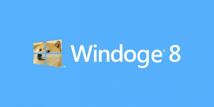 1280x1024 Download 1280x1024 Windoge 8 DOGE Meme Wallpaper