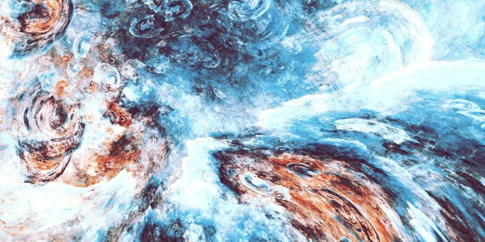 1920x1080 Abstract painting, abstract, The Starry Night, artwork