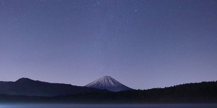 728x1092 HD wallpaper: starry night, sky, water, star - space, beauty