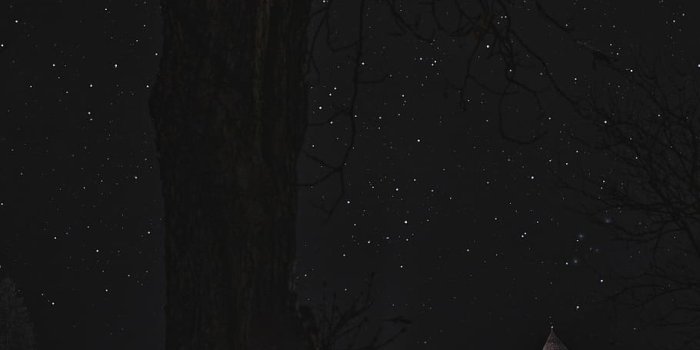 910x1365 brown, castle, starry sky, architecture, dark, evening, HD
