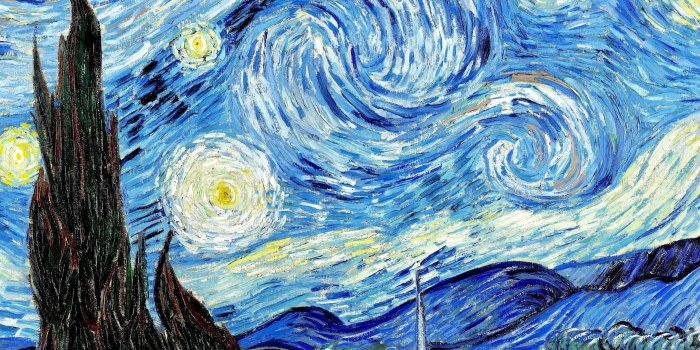 2421x2421 Classic Starry Night wallpaper for whoever wants it | Smart