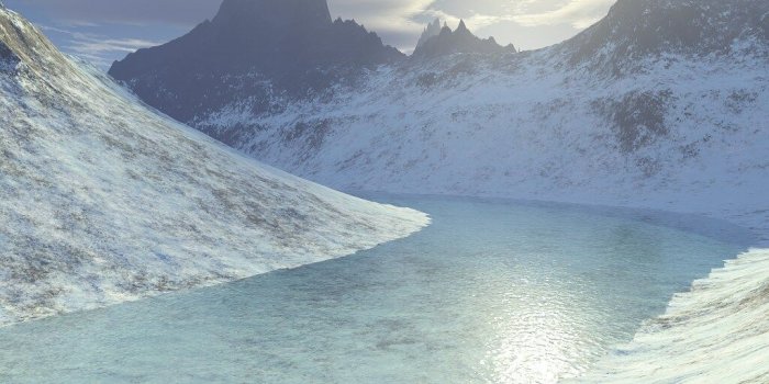 1024x768 River's Edge: Cold River Rivers And Streams Wallpaper Image