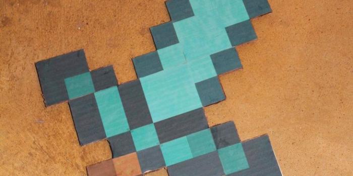 730x1095 Minecraft Sword Wallpaper