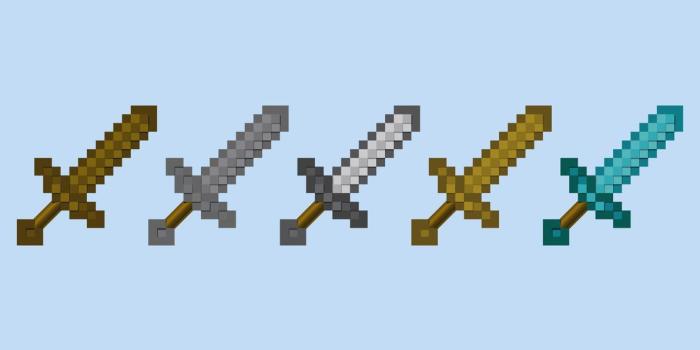 1191x670 LEGO Minecraft Sword free image
