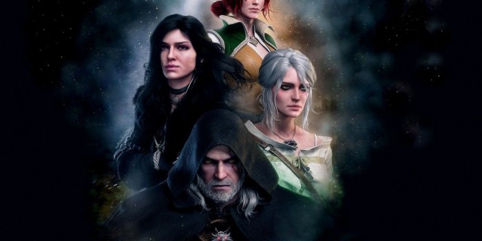 1332x850 Wallpaper Geralt, Ian, Triss Merigold, Geralt of Rivia