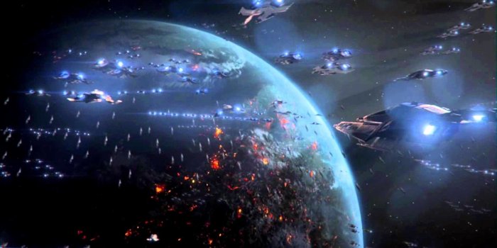 1920x1080 62+ Space Battle Wallpapers on WallpaperPlay