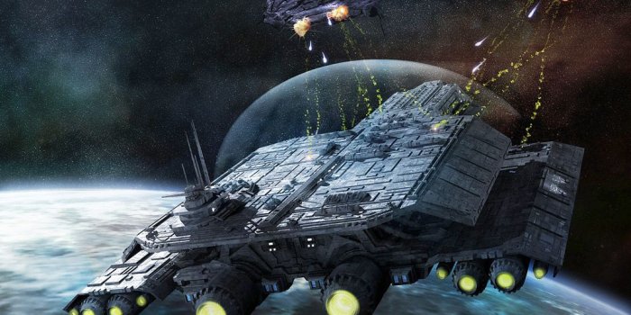 1024x768 Space Battle Wallpapers to Cover Your Desktop in Glory