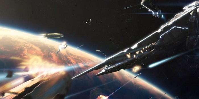 1920x1080 62+ Space Battle Wallpapers on WallpaperPlay