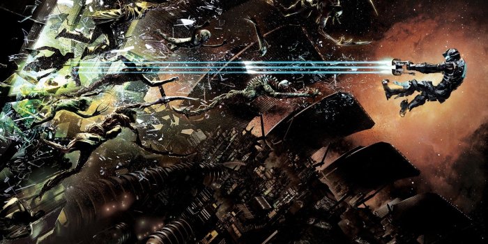 1920x1200 Dead Space Battle Scene widescreen wallpaper | Wide