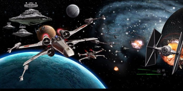 1280x960 Star Wars Space Battle Wallpaper - (67+) Group Wallpapers