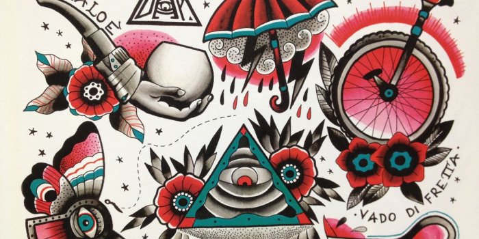 1024x768 Old School Tattoo Wallpaper , (64+) image collections of