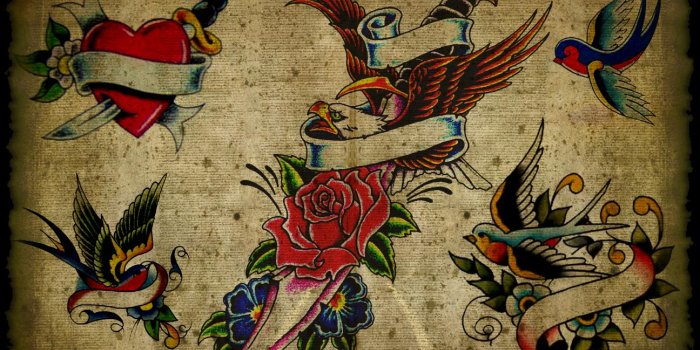 1296x864 Free download Flash Tattoo Wallpaper [1296x864] for your