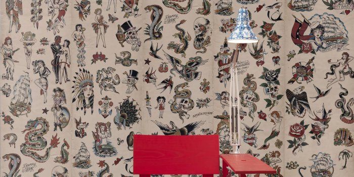 1625x2048 COB-01 TATTOO WALLPAPER BY COOKIE BROS. - Pinpina