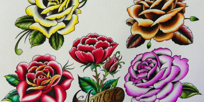 3774x2747 Traditional Rose Tattoo | New flash inspired by the beauty