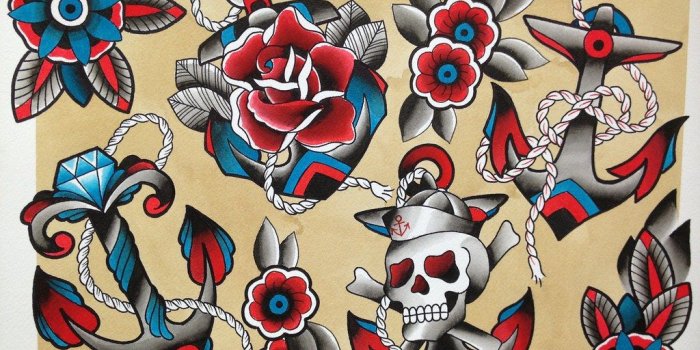 1024x768 Tavola traditional tattoo by Dap Skingdom Tattoo shop Trev