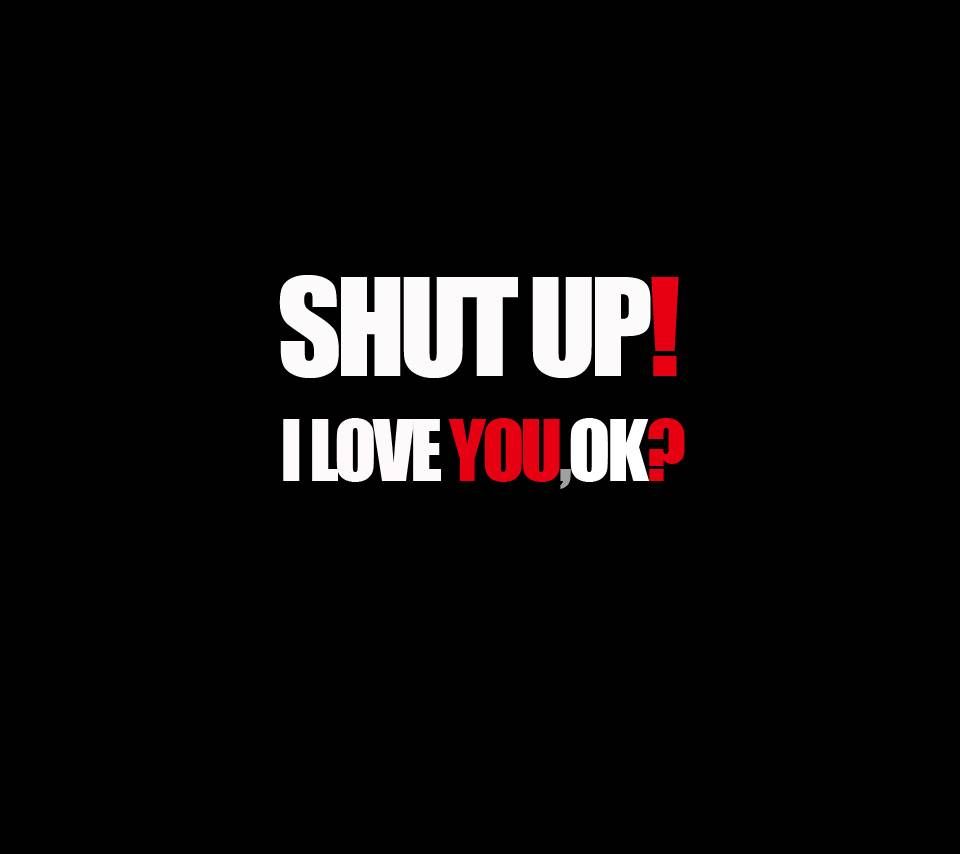 960x854 Shut Up wallpaper by Kittycat1977 - 85 - Free on ZEDGE™