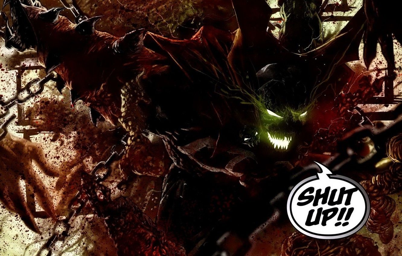 1332x850 Wallpaper spawn, spawn, shut up images for desktop, section