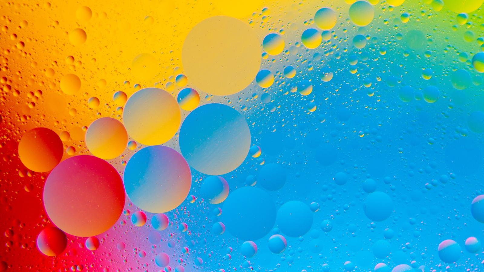 3840x2160 Colourful Bubbles 4K HD Abstract Wallpaper 4K Ultra HD - HD