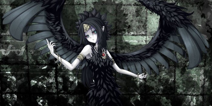 1758x1242 Pin on Gothic anime girl