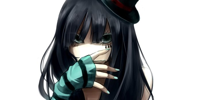 1920x1200 Anime K-ON! Mio Anime Wallpaper | Anime black hair, Gothic