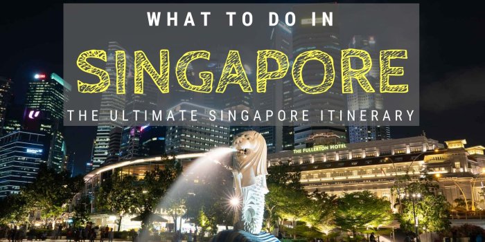 1920x1080 What To Do In Singapore - A 3 Day Singapore Itinerary