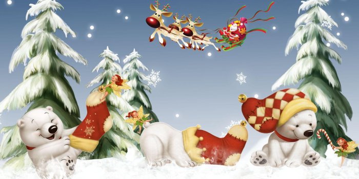 1920x1080 Polar Bear Christmas Wallpapers - Top Free Polar Bear