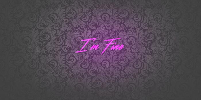 1920x1080 I Am Fine, HD Typography, 4k Wallpapers, Images, Backgrounds
