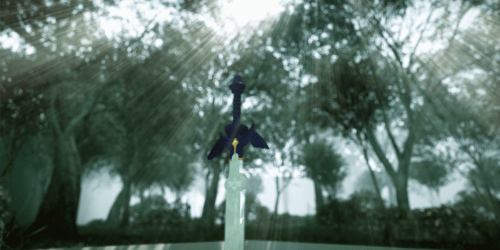1920x1080 CRYENGINE | Master Sword Asset (TLoZ) + Sacred Grove Map