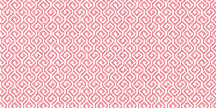 1000x1000 Sete Coral Greek Key Wallpaper Sample