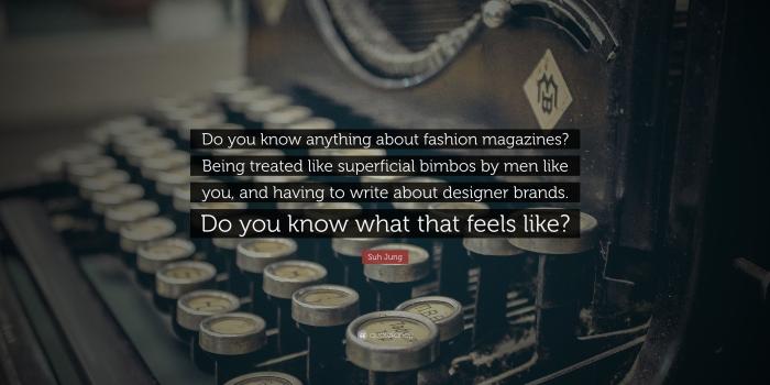 3840x2160 Suh Jung Quote: “Do you know anything about fashion