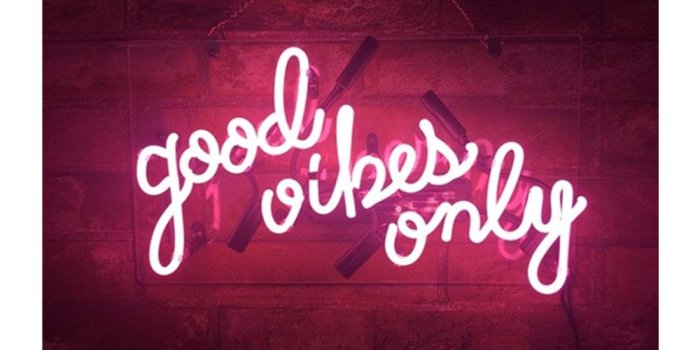 1000x793 Realwell Pink Good Vibes Only Neon Sign Room Decor Real Glass Bar Handmade  Night Light Gift 14