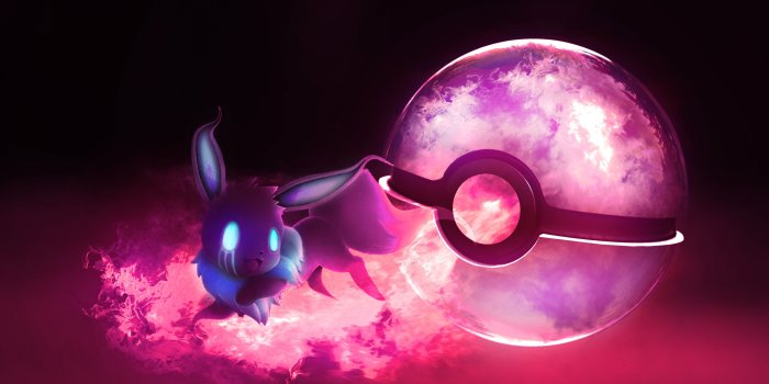 3898x2884 eevee ghost pokeball 3898x2884 wallpaper High Quality
