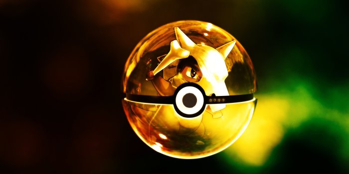 4852x3328 video games multicolor digital art cubone 3d fan art