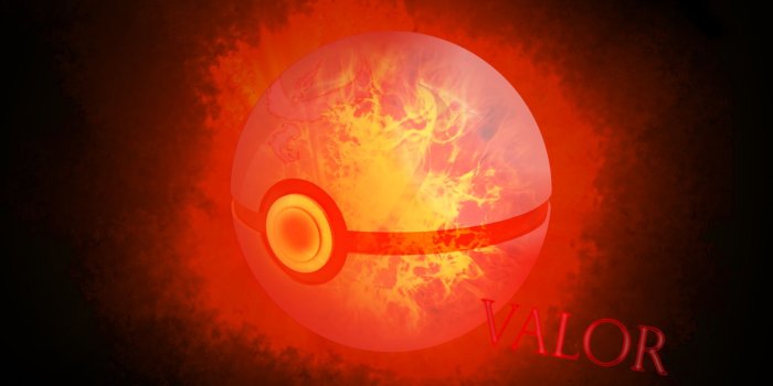 1920x1080 Custom Valor Pokeball Wallpaper 1080p : pokemongo